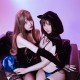 动漫博主 九曲Jean&二佐Nisa - 万圣节双人私房小猫/(40P)