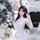 动漫博主 雪晴Astra - 圣诞节 白雪/(113P)