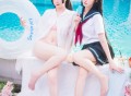 动漫博主 封疆疆v & 祖木子 - 能代 x 酒匂泳装/(43P)
