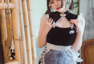 Natsuko夏夏子 - 熊猫女仆/(64P)